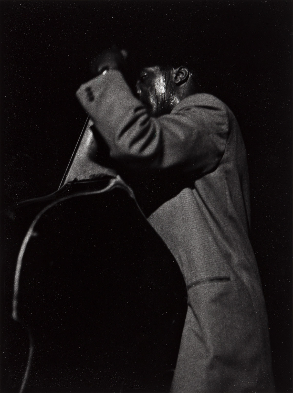 ROY DECARAVA (1919 - 2009) Bass Player, Smalls, New York.